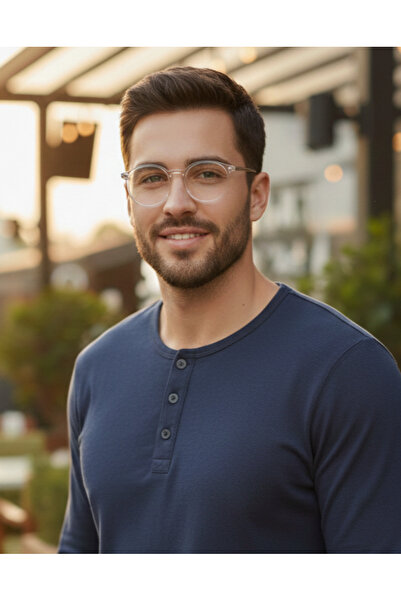 BluePepper KLASS | Yuvarlak Çerçeveli Mavı Işık Korumalı Gözlük Ekran Koruma ...