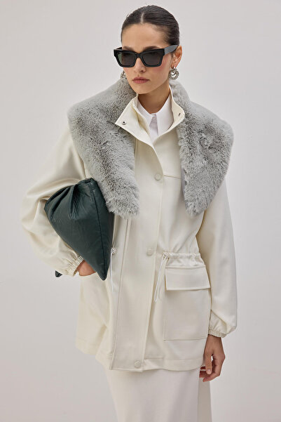 Touché Privé Stand Collar Zipper Jacket