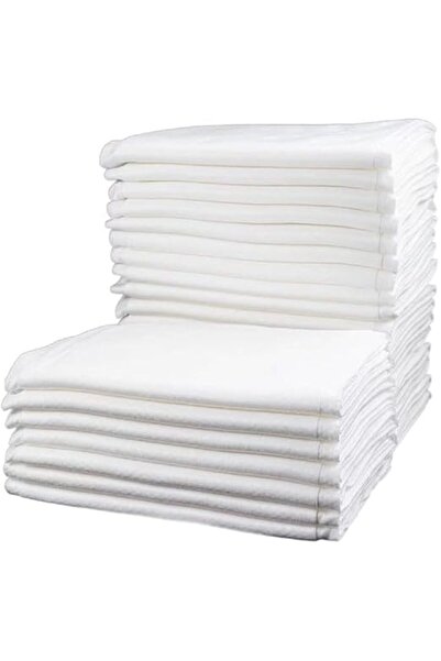 ECVV Disposable Bath Towels, 50 Pcs, Large 60 x 30 cm, White