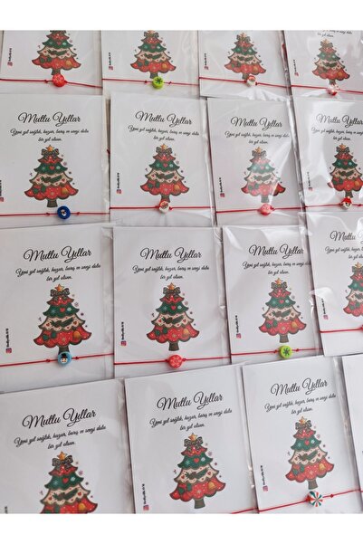 HediyelikAVM New Year Christmas Gift Souvenir 18Pcs Bracelet