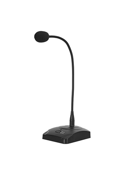 PROCART Professional table microphone, XLR, 5 m cable, LED indicator