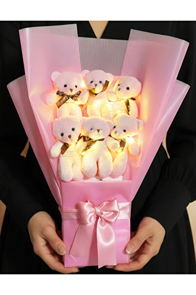 Linalux Gifts Kadina Hediye Pembe Buket - Kiza Hediye - Kiz Kardese - Ablaya ...