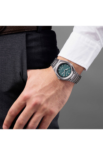 Citizen Zenshin Eco-Drive Super Titanium AW0130-85X Green Dial Super Titanium Men's Watch