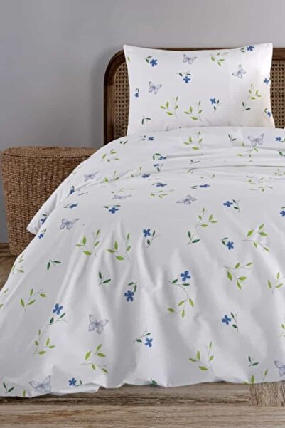 Marielouhome Blossom 100% Cotton Single Duvet Cover Set