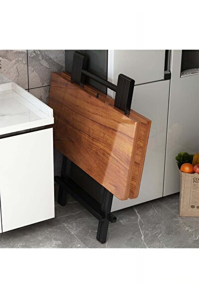 Taimi 3-Piece Folding Dining Set,Table with 2 Chairs Elegant Design, Wooden Table 80x80x74cm Black