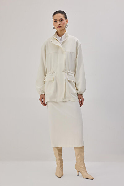 Touché Privé Stand Collar Zipper Jacket