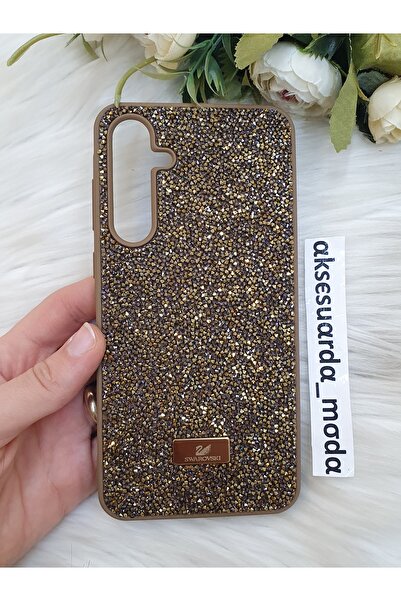 ZB Aksesuarda Moda حافظة سواروفسكي ستون الفاخرة المتوافقة مع هاتف سامسونج جال...