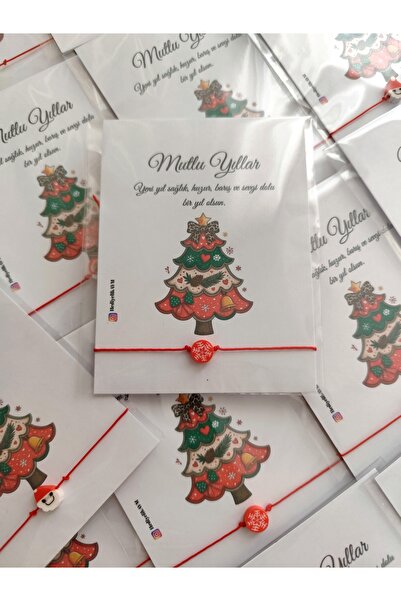 HediyelikAVM New Year Christmas Gift Souvenir 18Pcs Bracelet