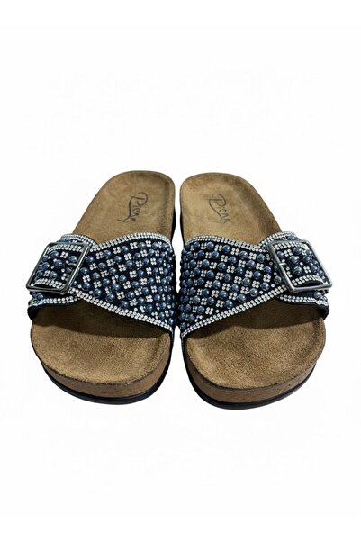 Aldina Nucci Pienn stone women's slippers