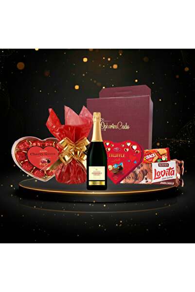 OpherimCado Coș cadou Burgundy Love