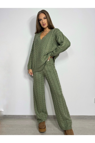 StylovelyShop Two-piece Knitwear Set