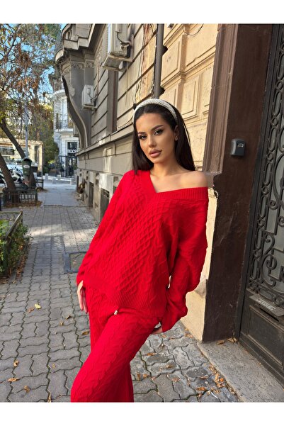 StylovelyShop Two-piece Knitwear Set