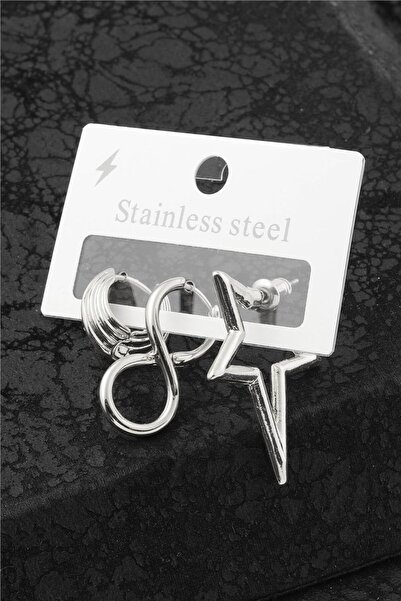 Cozyce Steel 3 Earrings