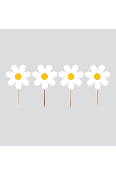 BEST PARTİ 10-пакет зъбни клечки с мотив маргаритка