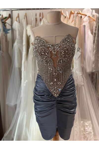 Irina Ross Crystal Corset+Skirt