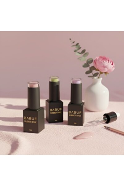 BABUF Glitter Rubber Base - Lila Elixir - 15 ml (RBPA 2)