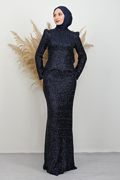lizatesettür Melida Takım Abiye Lacivert