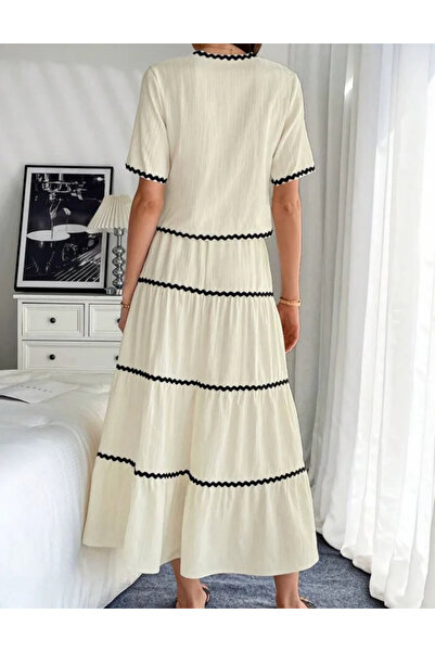 Sheya Shein set, cream