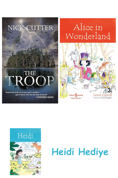 Bloomsbury الجيش: الرواية الرعبية المفضلة على تيك توك! + أليس في بلاد العجائب...