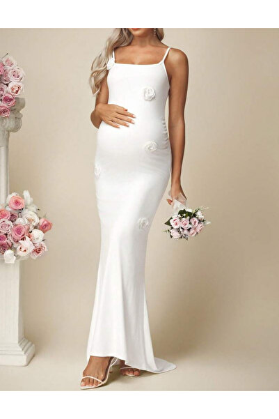 Sheya Shein Curve+ maxi dress, white