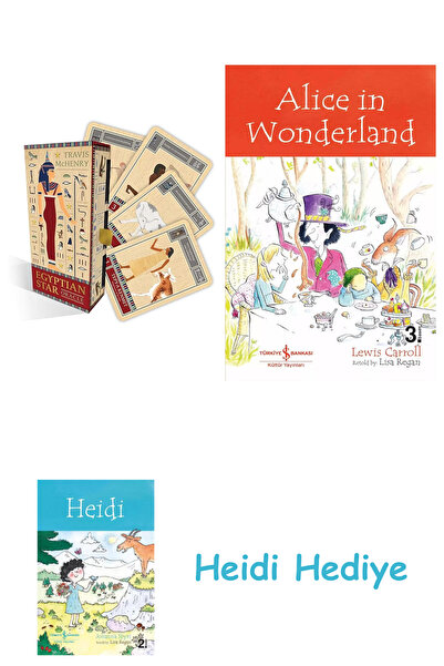 Bloomsbury النجمة المصرية أوراكل + أليس في بلاد العجائب + هايدي