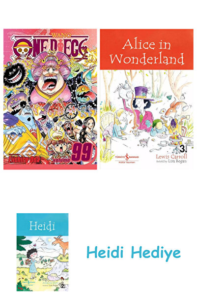 Bloomsbury One Piece, том 99: Том 99 + Алиса в страната на чудесата + Хайди