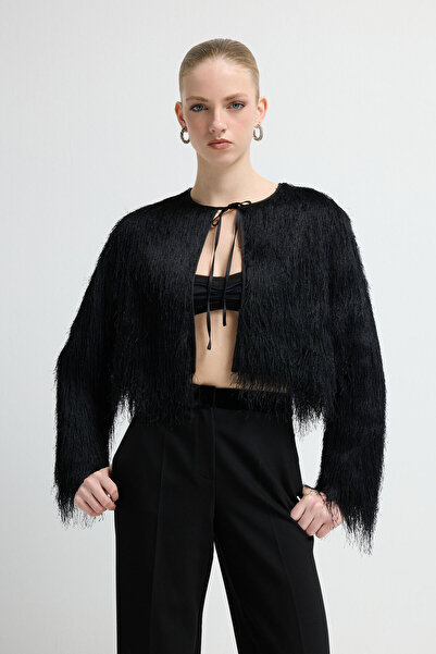 adL Mert Aslan Püskül Detaylı Ceket