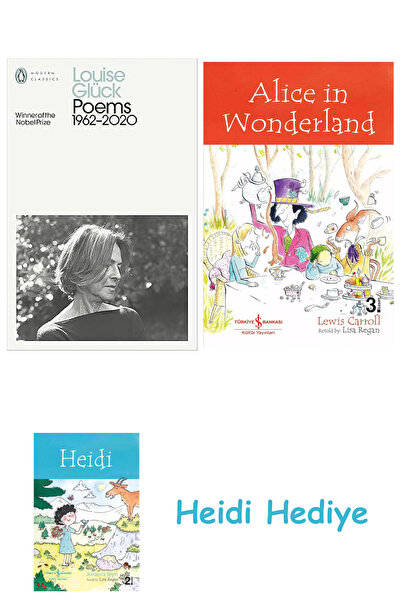 Bloomsbury قصائد: 1962-2020 + أليس في بلاد العجائب + هايدي