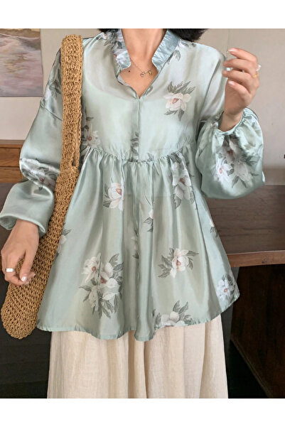 Sheya Shein shirt, green