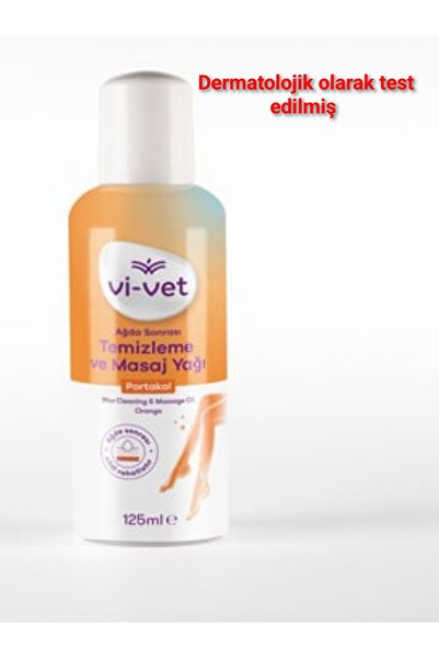 Vi-vet Vivet Ağda Sonrası Temizleme ve Masaj Yağı Portakal 125ml