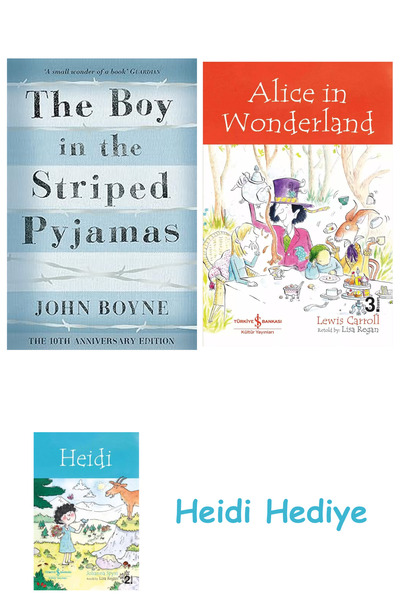 Bloomsbury Ο αγόρι με την πιτζάμα με ρίγες + Η Αλίκη στη χώρα των θαυμάτων + ...