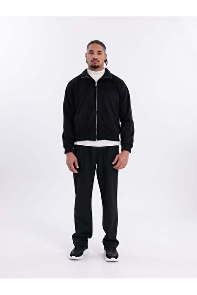 crool SUNİ SÜET FERMUARLI CEKET