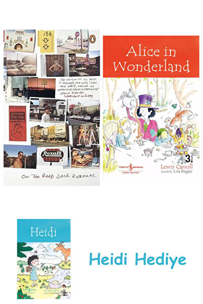 Bloomsbury على الطريق + أليس في بلاد العجائب + هايدي
