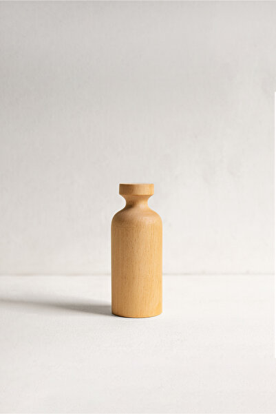 HOMİNG Nordic Style Minimalist Wooden Vase Flower Holder 15 cm 242369