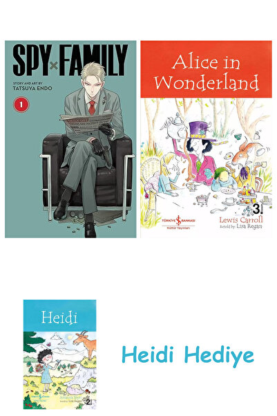 Bloomsbury Spy x Family, Vol. 1: Volumul 1 + Alice în Țara Minunilor + Heidi