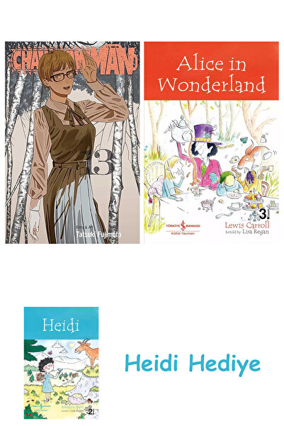 Bloomsbury رجل المنشار، المجلد. 13: المجلد 13 + أليس في بلاد العجائب + هايدي