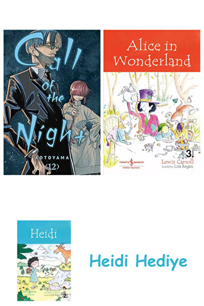 Bloomsbury نداء الليل، المجلد. 12: المجلد 12 + أليس في بلاد العجائب + هايدي