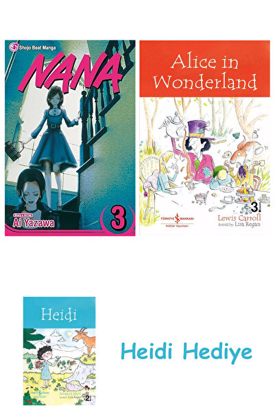 Bloomsbury Νάνα, τόμος. 3: Τόμος 3 + Η Αλίκη στη Χώρα των Θαυμάτων + Η Χέιντι