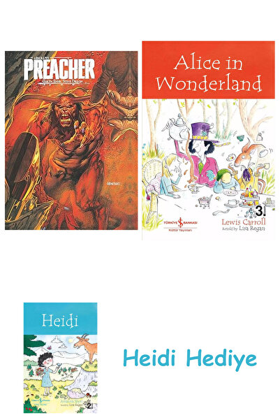 Bloomsbury Absolute Preacher Vol. 2 (2023 Edition) + Alice in Wonderland + Heidi