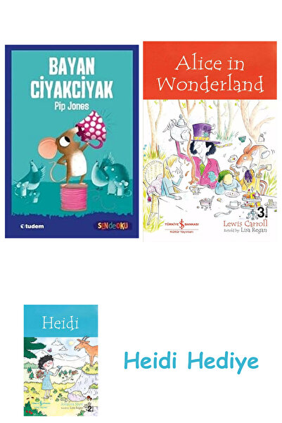 Bloomsbury Διαβάζεις επίσης: CİYAKCİYAK + Η Αλίκη στη Χώρα των Θαυμάτων + Η Χ...