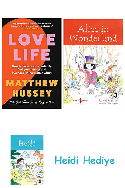 Bloomsbury Αγάπη ζωή + Αλίκη στη χώρα των θαυμάτων + Χέιντι