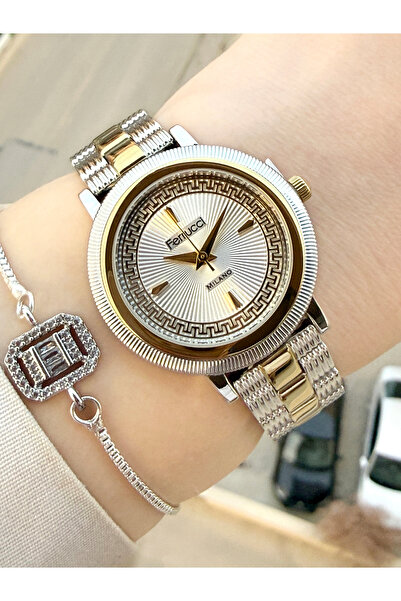 Ferrucci 2 Yıl Garantili Yeni Sezon Kadın Kol Saati Ve Bileklik
