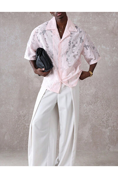 Sheya Shein short sleeve shirt, pink