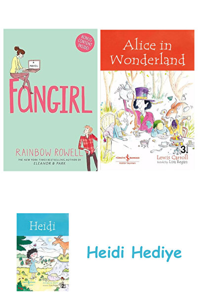 Bloomsbury فانجيرل + أليس في بلاد العجائب + هايدي