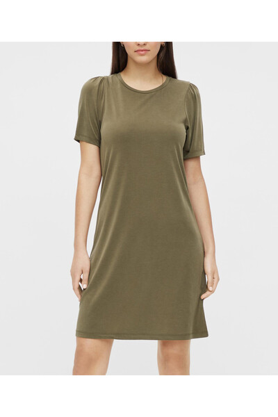 PIECES Rochie, Verde