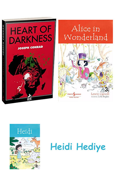 Bloomsbury Καρδιά του σκότους + Αλίκη στη χώρα των θαυμάτων + Χέιντι