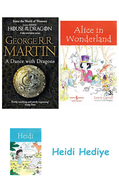 Bloomsbury رقصة مع التنانين: الكتاب الخامس + أليس في بلاد العجائب + هايدي