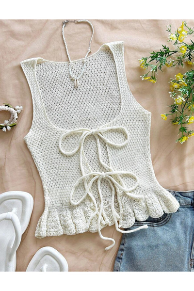 Sheya Shein top, cream