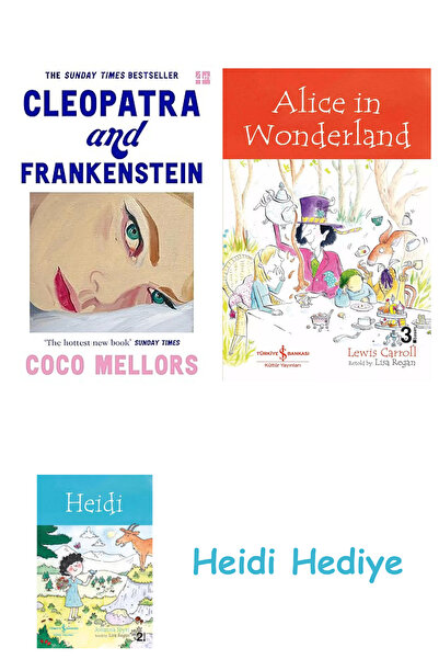 Bloomsbury Κλεοπάτρα και Φρανκενστάιν + Η Αλίκη στη Χώρα των Θαυμάτων + Η Χέιντι