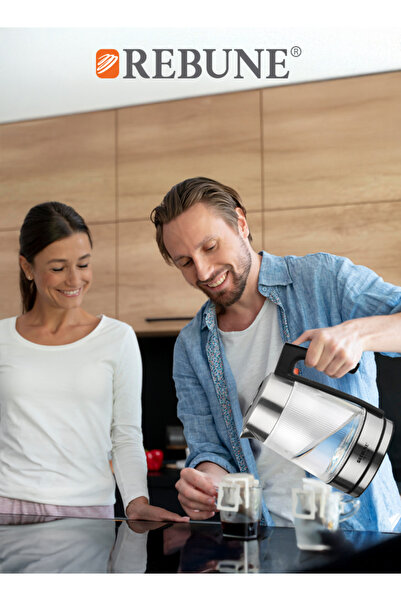 rebune Glass Kettle – Power for Fast Boiling and Perfect Performance